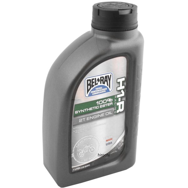 【USA在庫あり】 ベルレイ BEL-RAY 100%化学合成 2スト H1-R レーシング エンジンオイル 1リットル 3602-0051 HD店