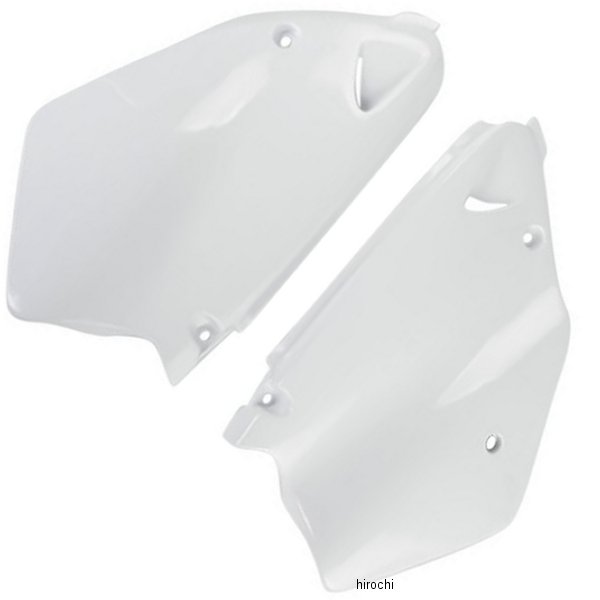 【USA在庫あり】 ユーフォープラスト UFO PLAST サイドパネル 96年-01年 YZ250、YZ125 白 12-364-29 HD店