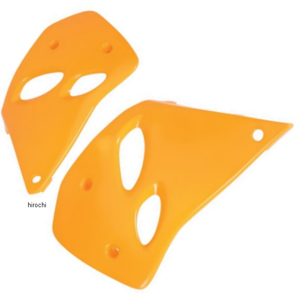 【USA在庫あり】 ユーフォープラスト UFO PLAST ラジエーターカバー 93年-97年 KTM オレンジ 12-290-37 HD店