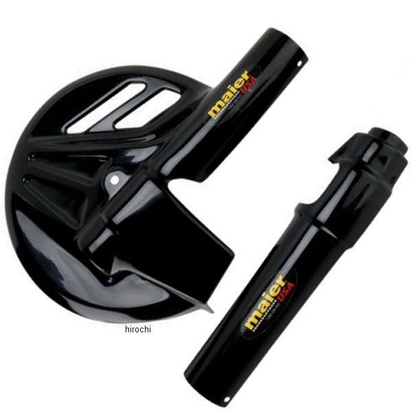 【USA在庫あり】 メイヤー maier フォーク/ディスクガード 96年-13年 DR650SE 黒 0521-0905 HD店