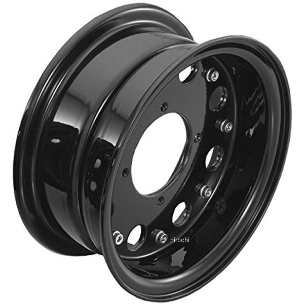 キタコ アルミホイールハーフセット ホンダ ワイド 8インチ 黒 509-1137550H HD店