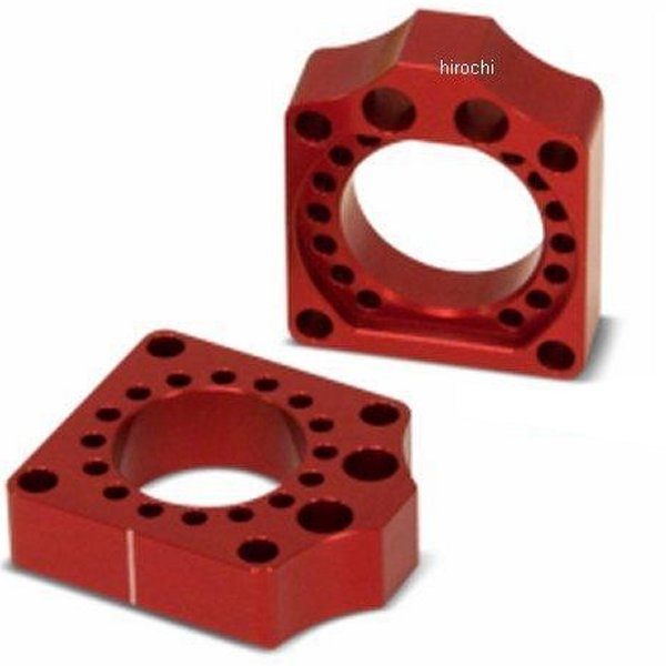 【USA在庫あり】 プロサーキット Pro Circuit アクスルブロック 09年以降 CRF250R アルミ 赤 (2個入り) 1231-0217 HD店|ヒロチー商事 ハーレー 店
