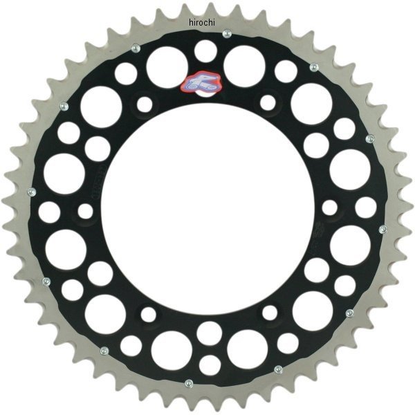 【USA在庫あり】 レンサル RENTHAL スプロケット ツインリング 48/520T 01年以降 ヤマハ WR250F 黒 ren1500-520-48GPBK HD店|ヒロチー商事 ハーレー 店