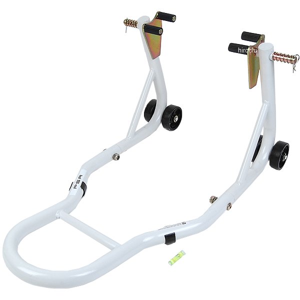 【USA在庫あり】 パワースタンドレーシング フロントスタンド 汎用 白 4101-0205 HD店
