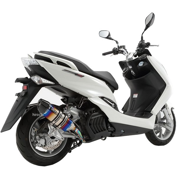 ビームス BEAMS フルエキゾースト CORSA-EVO2 13年以降 マジェスティS、SMAX ヒートチタン G234-65-001 HD店｜ヒロチー商事 ハーレー 店