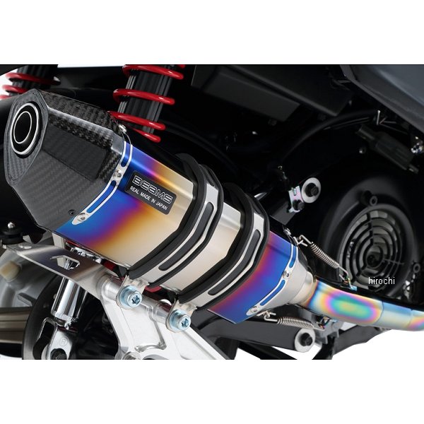 ビームス BEAMS フルエキゾースト CORSA-EVO2SP 08年以降 シグナスX 国内仕様 ヒートチタン G220-65-001 HD店｜ヒロチー商事 ハーレー 店