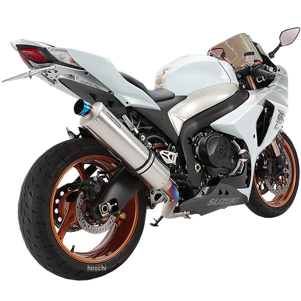 ビームス BEAMS スリップオンマフラー ラウンド 09年-10年 GSX-R1000 チタンソリッド D323-53-P3S HD店