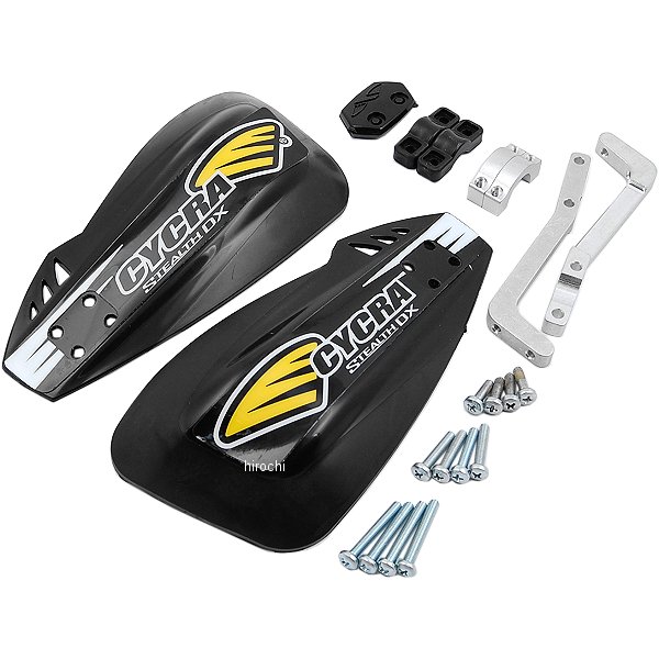 【USA在庫あり】 サイクラ CYCRA ハンドガード ステルス DX 黒 cyc1CYC-0025-12X HD店