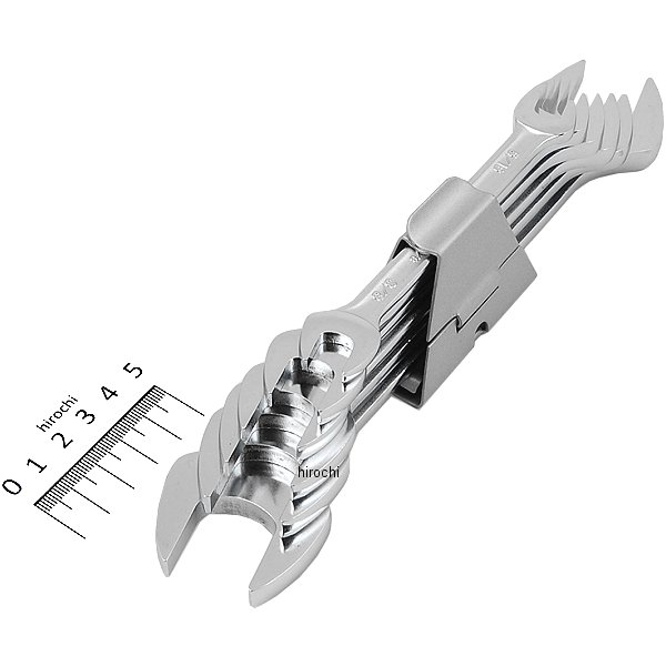 【メーカー在庫あり】 KTC 京都機械工具 インチスパナセット(6本組) TS206B-KC HD店