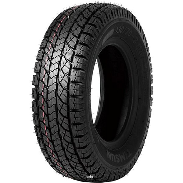 ティムソン TIMSUN TS646 ミニ/スクーター タイヤ 130/70-8 42L 2PR TL フロント、リア兼用 013010519 HD店