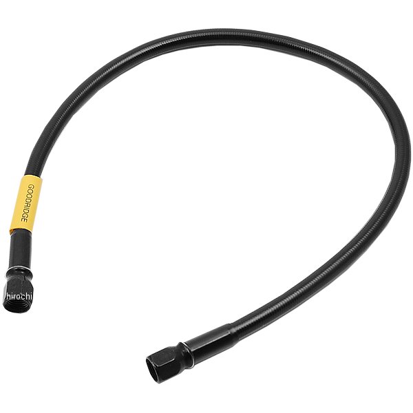 【メーカー在庫あり】 グッドリッジ ビルドアライン ユニバーサル ブレーキホース ロードモデル用 全長460mm ステンレス/黒 C30420 HD店