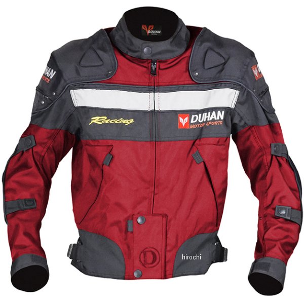 【メーカー在庫あり】 NBS バイクパーツセンター DUHAN ウィンタージャケット 赤 Lサイズ 905427 HD店