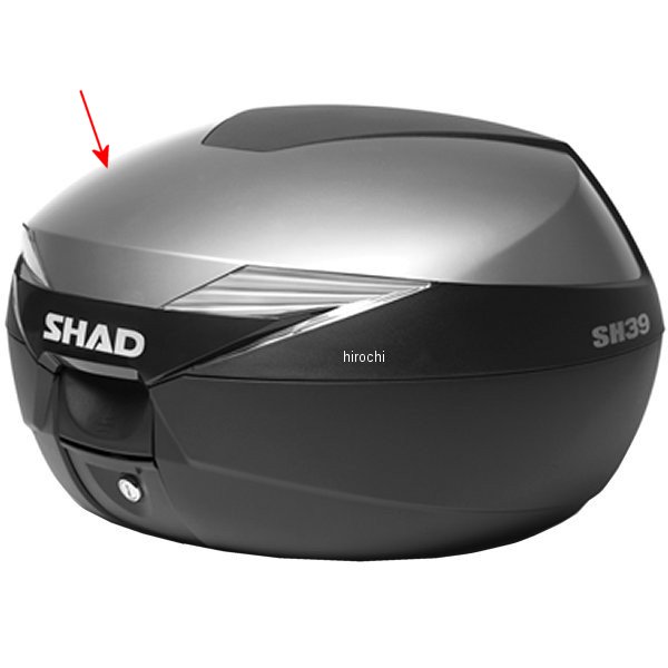 シャッド SHAD SH39専用 カラーパネル チタニウム D1B39E15 HD店