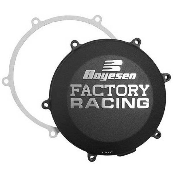 【USA在庫あり】 ボイセン Boyesen クラッチカバー 16年 KX450F 黒 0940-1465 HD店
