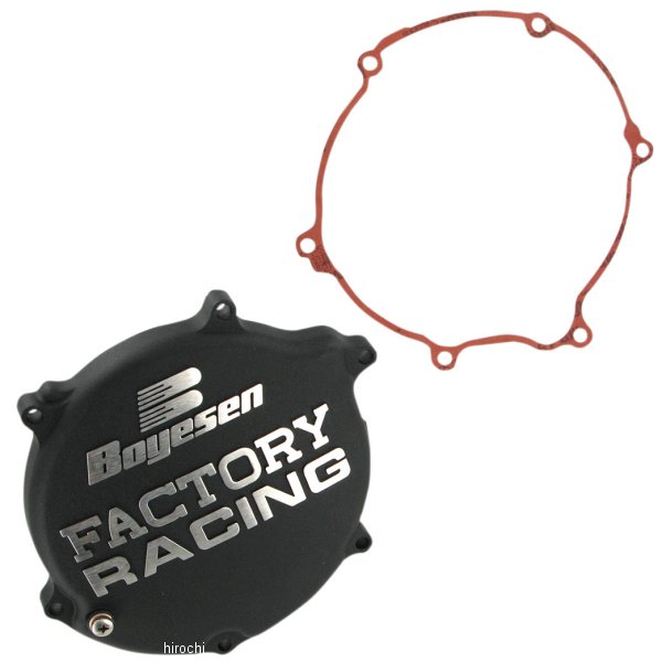 【USA在庫あり】 ボイセン Boyesen クラッチカバー 03年-05年 KX125 黒 CC-11AB HD店｜ヒロチー商事 ハーレー 店