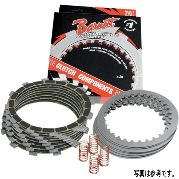 【USA在庫あり】 バーネット Barnett コンプリート クラッチキット 96年-04年 XR400R カーボン HPK-77 HD店|ヒロチー商事 ハーレー 店