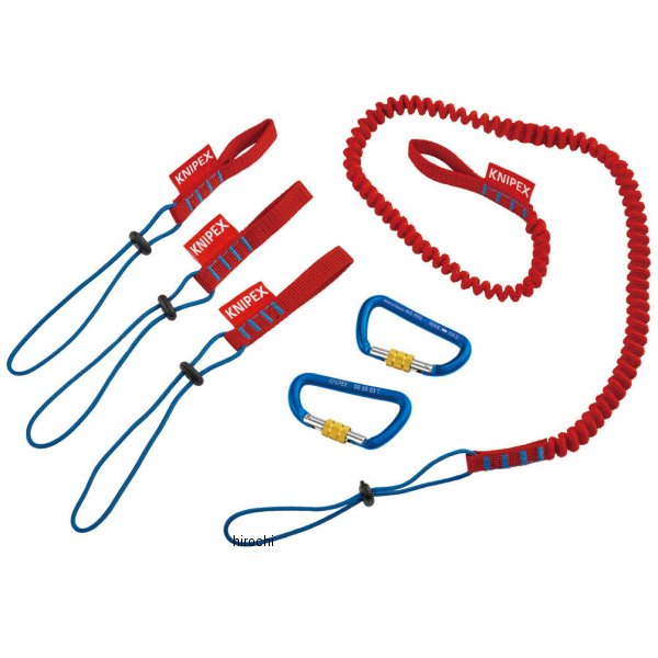 【製造業者店卸し資産あり】 クニペックス KNIPEX 落っこちる押しとどめるストラップセット 005004TBK 固定ディスク店