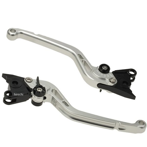 【メーカー在庫あり】 ユーカナヤ U-KANAYA ビレットレバーセット スタンダードタイプ ロング YZF-R3、YZF-R25 シルバー YA040-082-0103 HD店