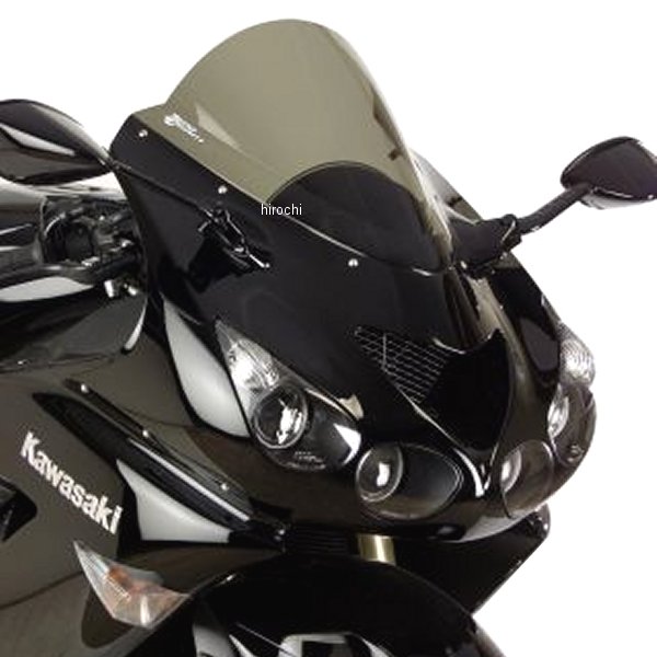 【メーカー在庫あり】 ゼログラビティ ZERO GRAVITY スクリーン ダブルバブル 06年-11年 ニンジャ ZX-14R、ZZR1400 ABS ダークスモーク 1627419 HD店
