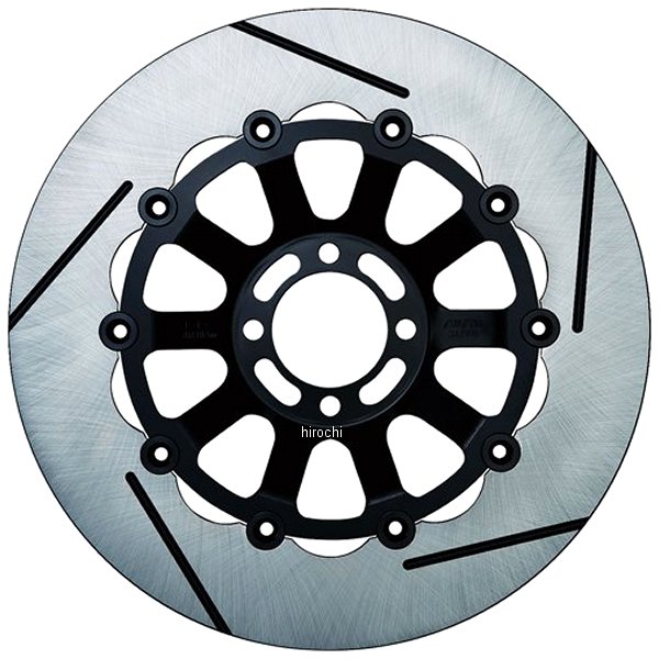 サンスター SUNSTAR フロント ディスクローター トラッド 320 76年-80年 Z1-R、Z1000、Z750 黒 T-12SRF HD店