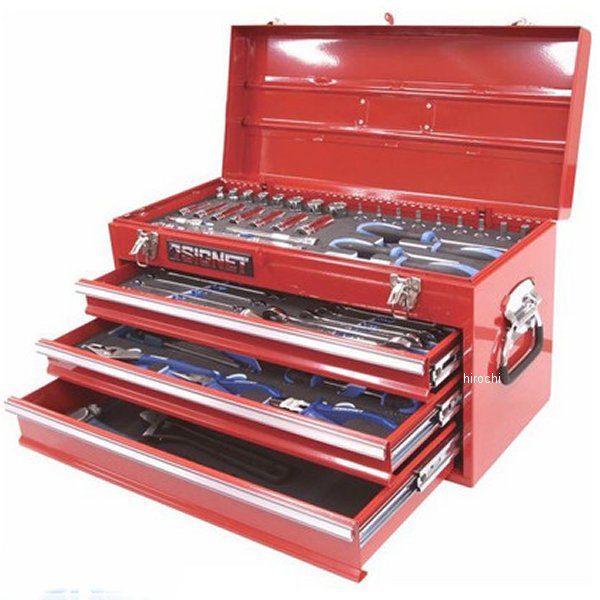 【メーカー在庫あり】 シグネット SIGNET 9.5sq メカニックツールセット 59点入り 赤 800S-59RE HD店｜ヒロチー商事 ハーレー 店