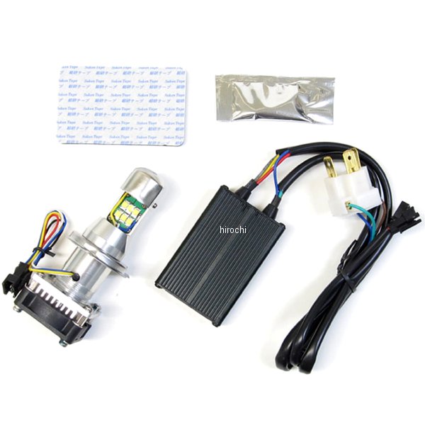 プロテック PROTEC サイクロンLEDバルブ LB4-R H4R Hi/Lo 6000K 65003 HD店