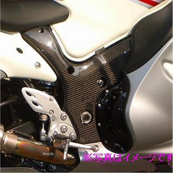 クレバーウルフ CLEVER WOLF フレームカバー 08年-12年 ハヤブサ GSX1300R カーボン綾織 08HA-109-03 HD店｜ヒロチー商事 ハーレー 店