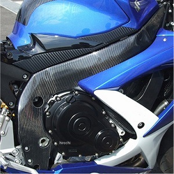 クレバーウルフ CLEVER WOLF フレームカバー 08年-10年 GSX-R750、GSX-R600 カーボン綾織 08G6-109-03 HD店