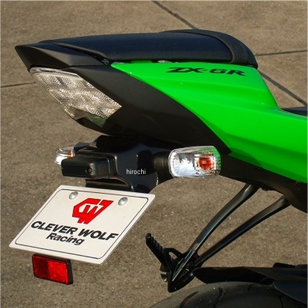 クレバーウルフ CLEVER WOLF フェンダーレスキット 09年-12年 カワサキ ニンジャ ZX-6R 09ZX6-005-31 HD店