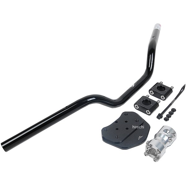 【メーカー在庫あり】 ハリケーン BMコンチ2型 ハンドルキット マジェスティS 黒 HBK693B HD店|ヒロチー商事 ハーレー 店
