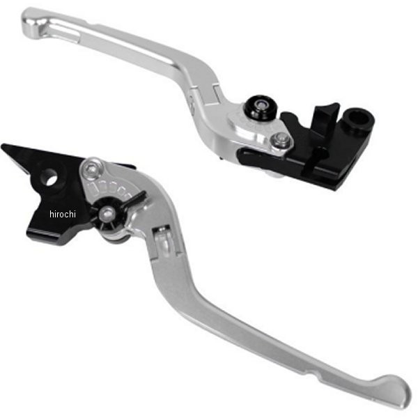 【メーカー在庫あり】 ユーカナヤ U-KANAYA ビレットレバーセット 可倒式Rタイプ ロング 17年以降 CBR250RR シルバー HO099-110-0703 HD店