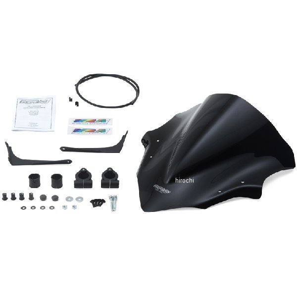 エムアールエー MRA スクリーン レーシング ブラック 08年-13年 ヤマハ FZ1 ノンカウル RN21J MR263K HD店