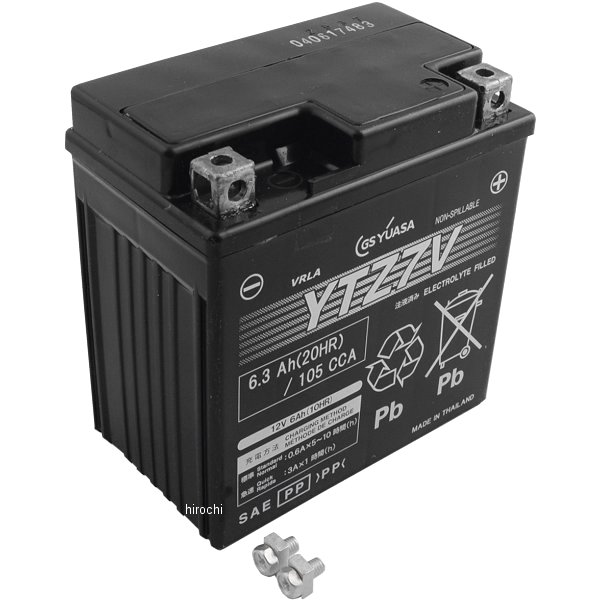 GSユアサ MFバッテリー 制御弁型 12V(液入り充電済) YTZ7V HD店|ヒロチー商事 ハーレー 店