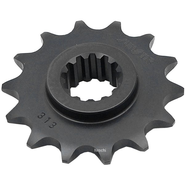 サンスター SUNSTAR フロント スプロケット 520/14T 87年-07年 ホンダ スチール 黒 313-14 HD店 4,409円