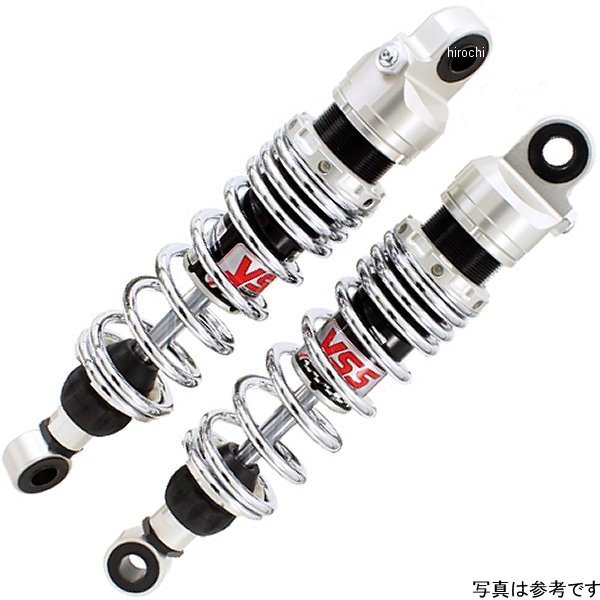 116-4405500 ワイエスエス YSS ツイン リアショック スポーツライン RZ362 85年-89年 SRX600、SRX400 300mm シルバー/黒 119-4405500 HD店