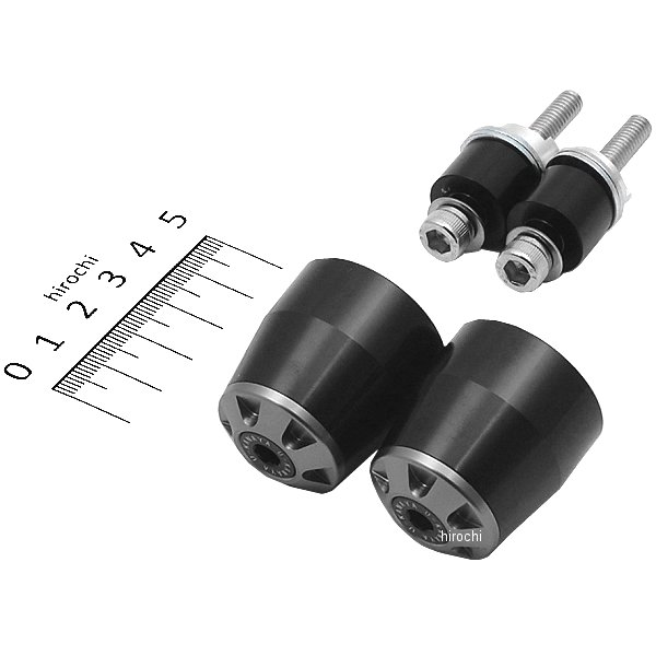 【メーカー在庫あり】 ユーカナヤ U-KANAYA アルミビレット バーエンド CBR250RR MC51 黒/チタン BEBK-HO21-TI HD店