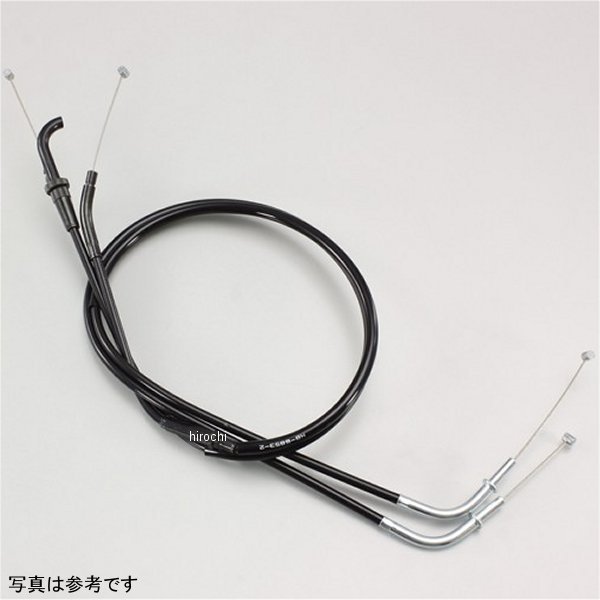 【メーカー在庫あり】 ハリケーン ロングスロットルケーブルW +300mm 10年以降 ドラッグスター 黒 HB6345-20 HD店