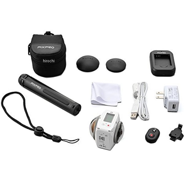 デイトナ コダック KODAK 4KVR360 アクションカメラ 360° 95360 HD店