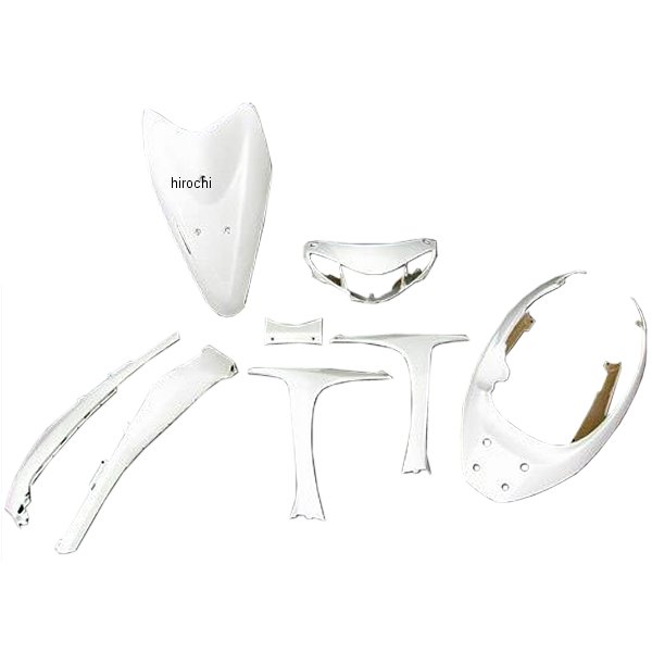 エナジープライス 外装8点セット アドレスV50 CA42A/CA44A 白 CWL340 HD店