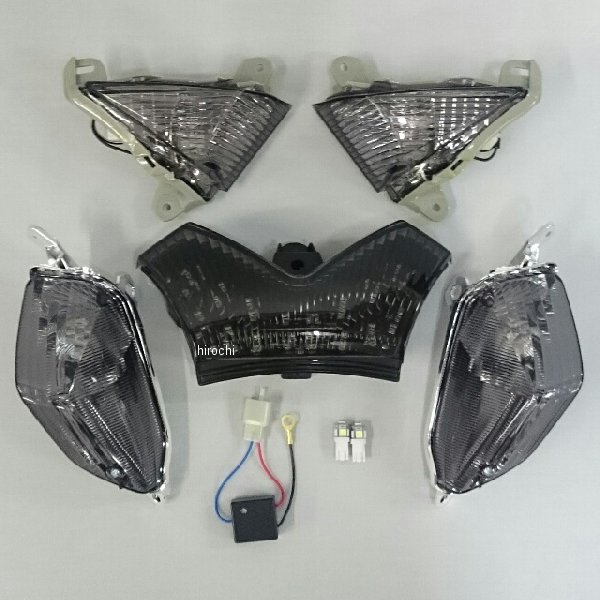 オダックス ODAX LEDスモークレンズ コンプリートキットB 06年-17年 ZX-14R、ZZR1400、ZX-14 OXS-ZX1441-SF-I HD店｜ヒロチー商事 ハーレー 店