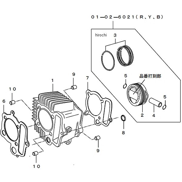 SP武川 シリンダーキット 138cc スカットシリンダ 01-04-0135 HD店｜ヒロチー商事 ハーレー 店