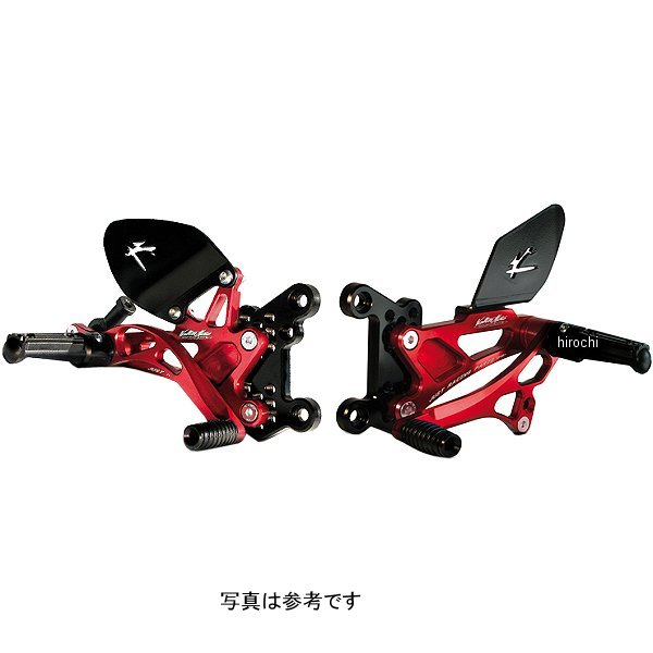 バルターモト Valter Moto バックステップ ストリート 17年 GSX-R1000 ゴールド VMC-PES113 HD店