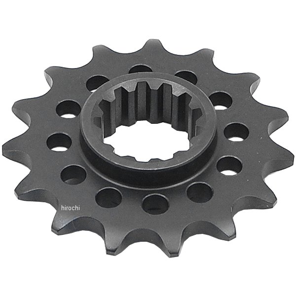 サンスター SUNSTAR フロント スプロケット 520コンバート 520/15T 92年-16年 CBR、CB、VTR スチール 黒 393-15 HD店