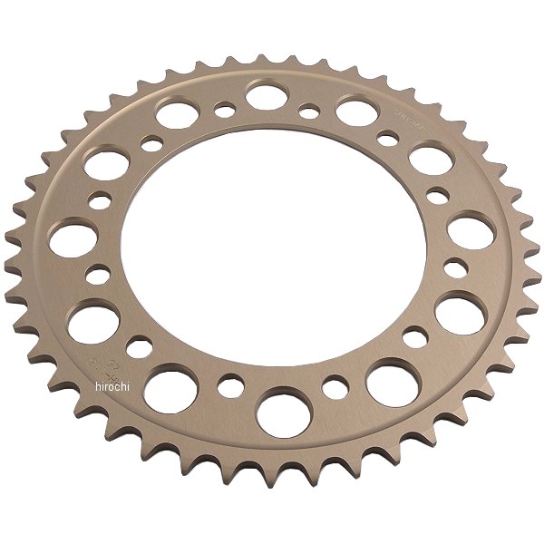 サンスター SUNSTAR リア スプロケット 520コンバート 520/45T 08年-16年 ホンダ、スズキ、カワサキ アルミ シャンパンゴールド RH-115-45 HD店