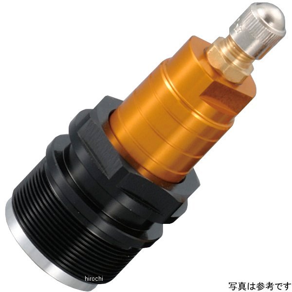 ポッシュ POSH イニシャルアジャスター タイプ1 GPZ900R A12-A16 ゴールド/黒 033675-04 HD店|ヒロチー商事 ハーレー 店