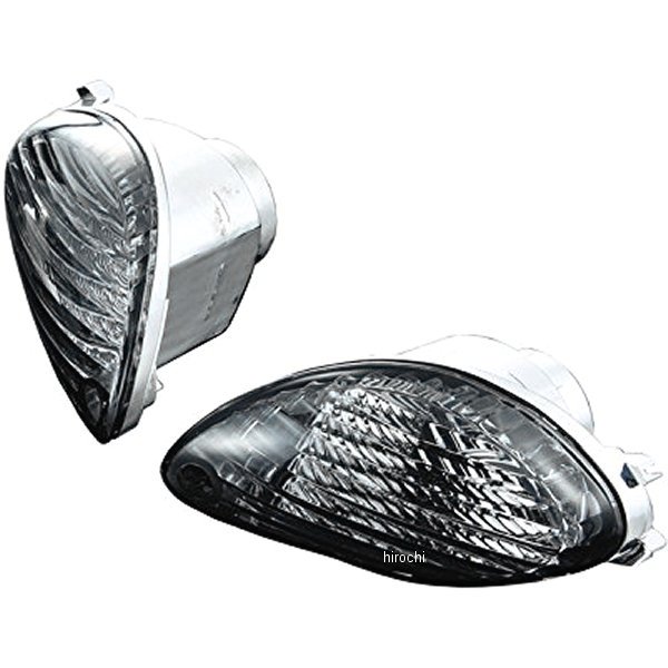【メーカー在庫あり】 ポッシュ POSH ウインカーレンズセット 08年-12年 GSX1300R ハヤブサ リア スモーク 186079 HD店