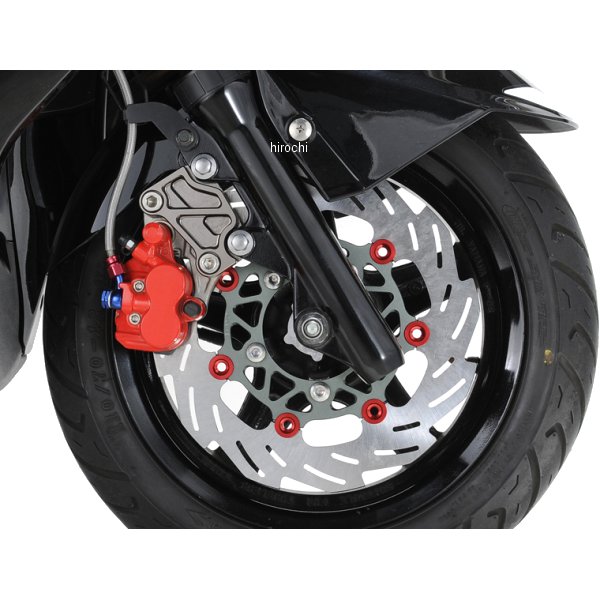 シフトアップ キャリパーサポート 260mm シグナスX チタン 230355-11 HD店