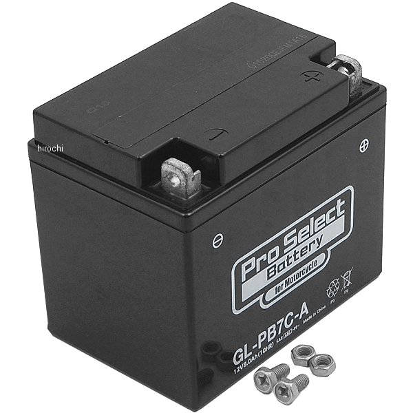 プロセレクト PROSELECT バイク用 バッテリー ジェルタイプ GL-PB7C-A YB7C-A互換 (液入り充電済み) PSB124 HD店 8,247円