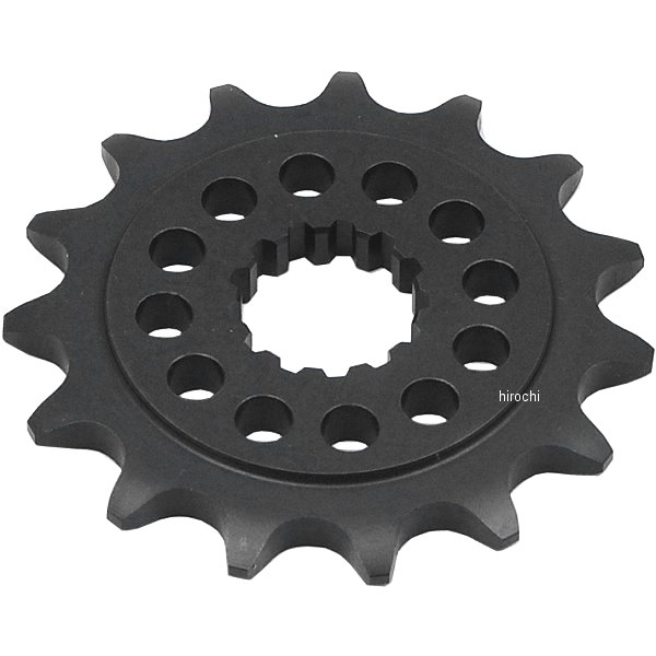 サンスター SUNSTAR フロント スプロケット 520コンバート 520/15T 92年-16年 スズキ、カワサキ、トライアンフ スチール 黒 396-15 HD店 6,959円