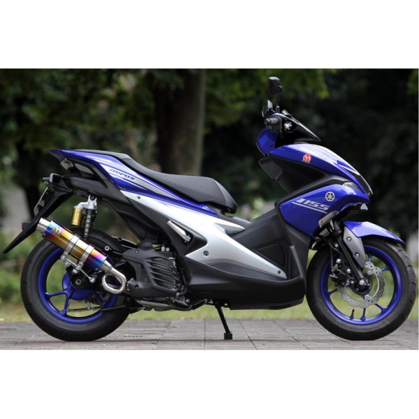 SP忠男 ピュアスポーツS Aerox155 チタンブルー AE1-GE-04 HD|ヒロチー商事 ハーレー 店